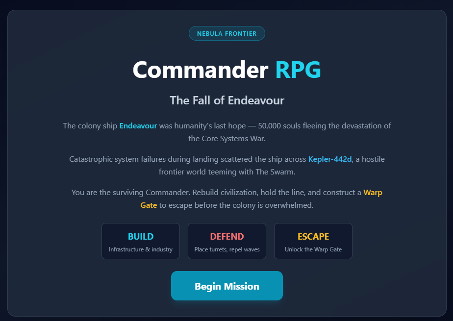 Nebula Frontier screenshot